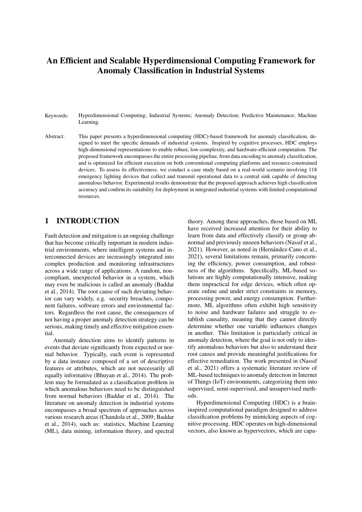 An Efficient and Scalable Hyperdimensional Computing Framework for ...